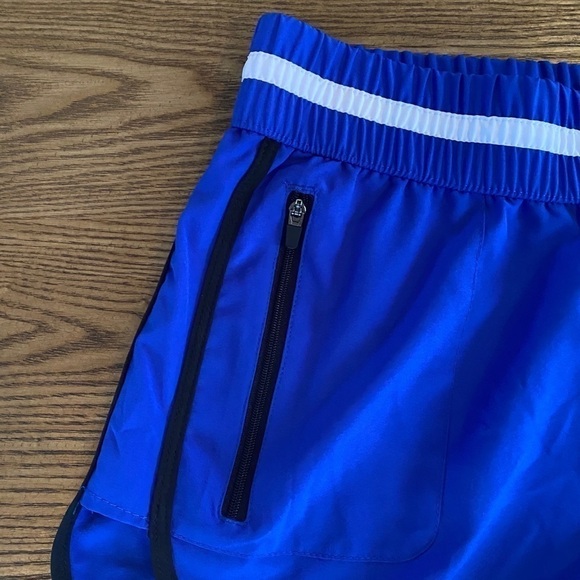 FABLETICS Blue Athletic Running Shorts - Picture 3 of 6